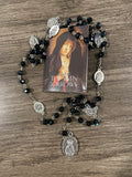 Seven Sorrows chaplet with prayer card