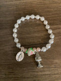 Girls Miraculous Medal bracelet