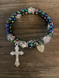 Miraculous Medal with St. Benedict medal